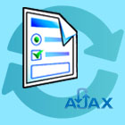 AJAX update formuláře